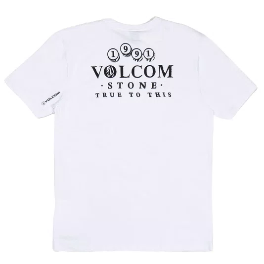Camiseta Volcom Veevo Branco