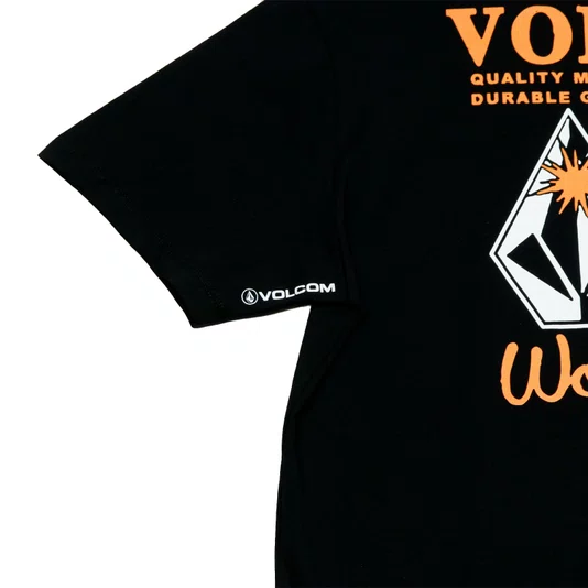 Camiseta Volcom Workwear Welder Preto