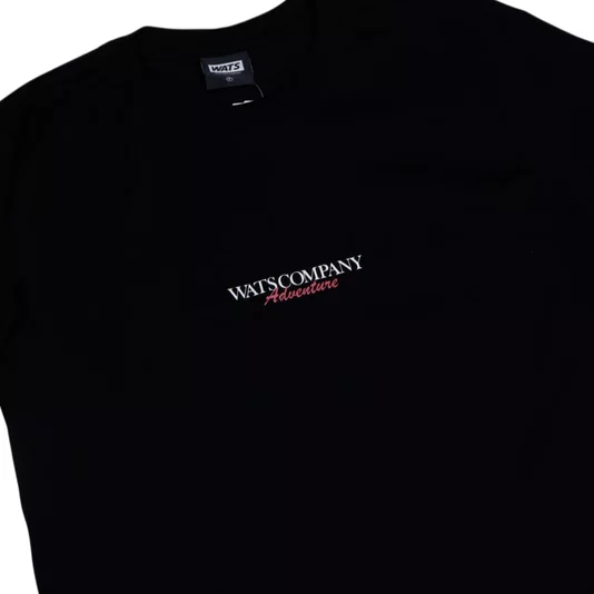 Camiseta Wats Adventure Preto