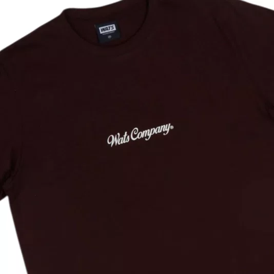 Camiseta Wats Classic Marrom