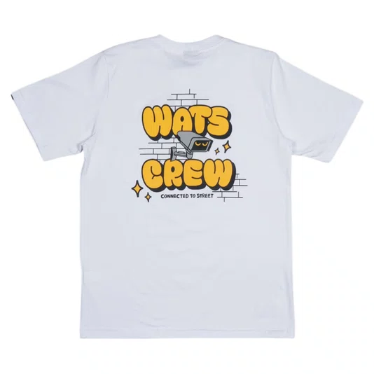 Camiseta Wats Crew Branco