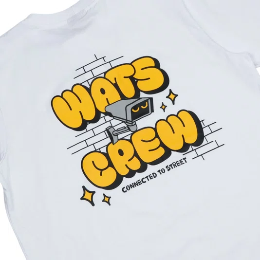 Camiseta Wats Crew Branco