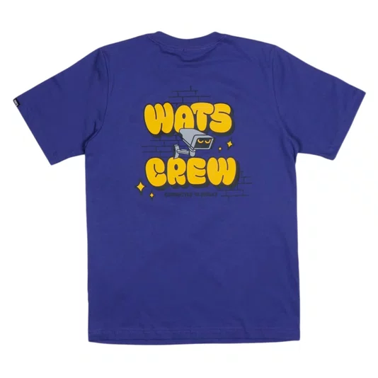 Camiseta Wats Crew Roxo