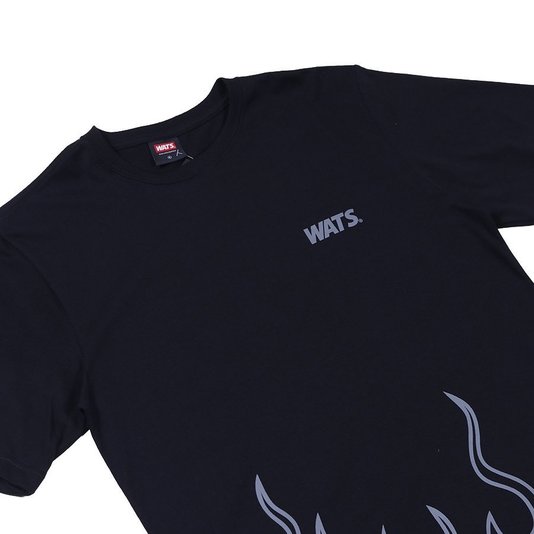 Camiseta Wats Fire Preto