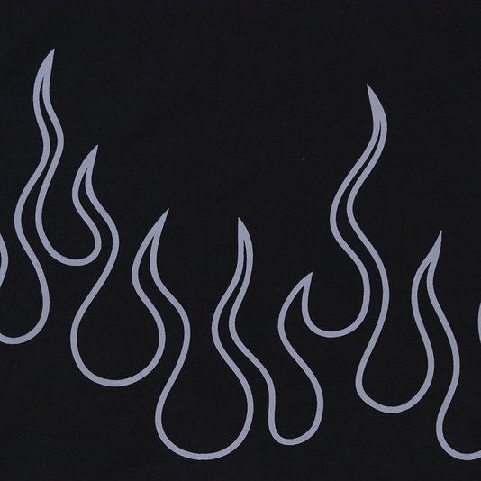 Camiseta Wats Fire Preto