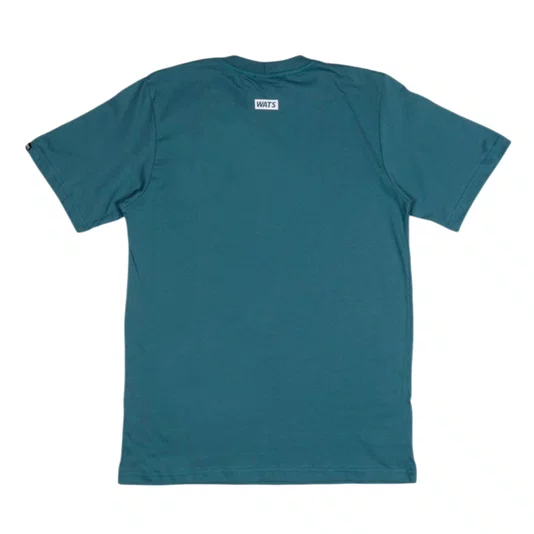 Camiseta Wats Logo Boton Verde