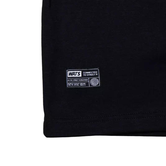 Camiseta Wats Oversized Nix Preto