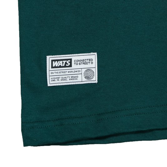 Camiseta Wats Tag Verde