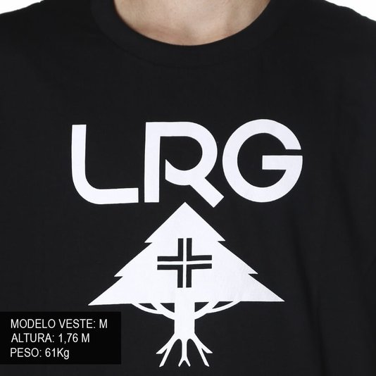 Camsieta LRG Logo Stack Preto