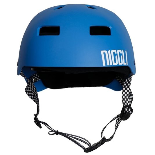 Capacete Niggli Pads Iron Pro Azul