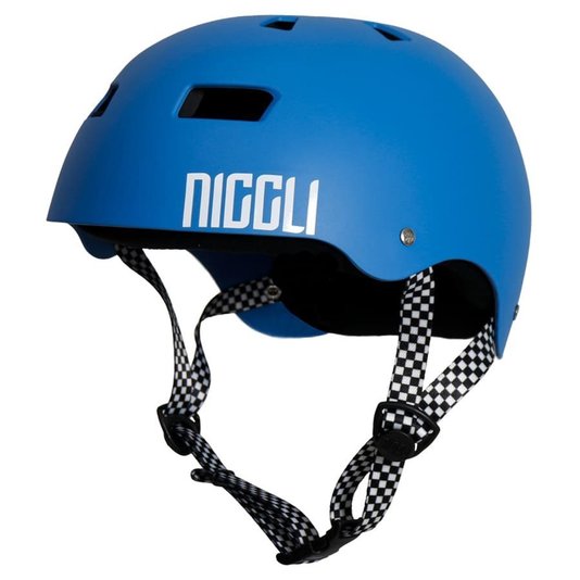 Capacete Niggli Pads Iron Pro Azul