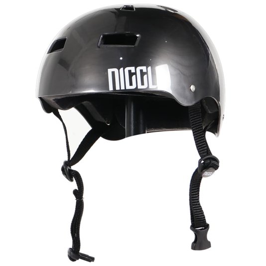 Capacete Niggli Pads Iron Pro Light Brilho Titanium