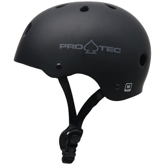 Capacete Pro-Tec Classic Skate Helmet Preto Fosco