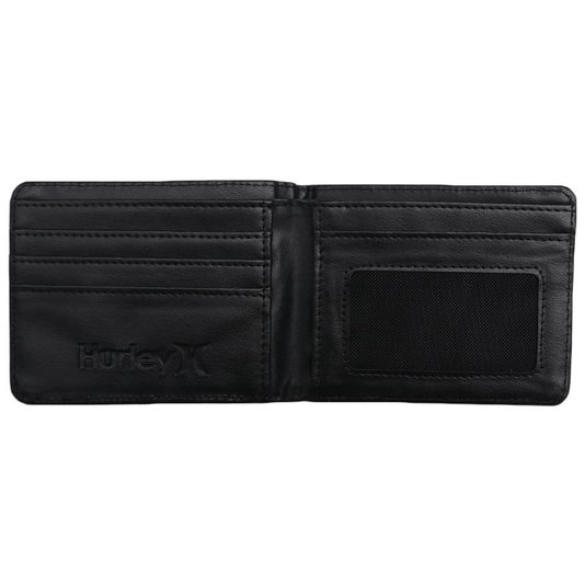 Carteira Hurley Locker Preto/Cinza Mescla