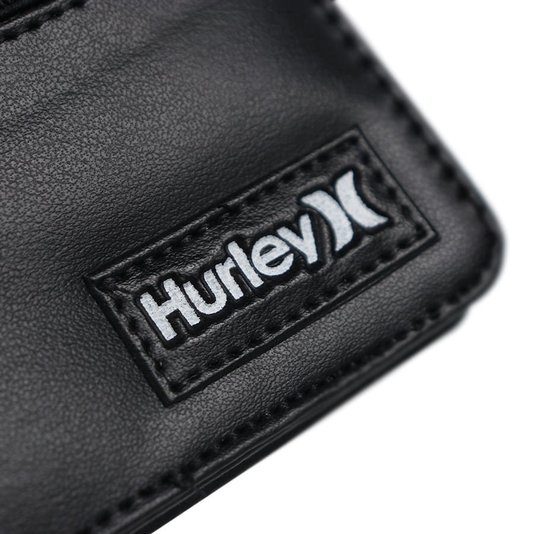Carteira Hurley Locker Preto/Cinza Mescla