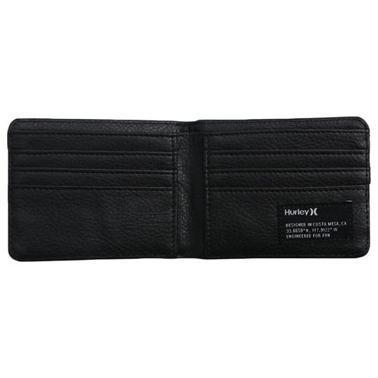 Carteira Hurley Stripe Preto/Branco
