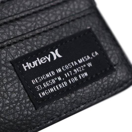 Carteira Hurley Stripe Preto/Branco