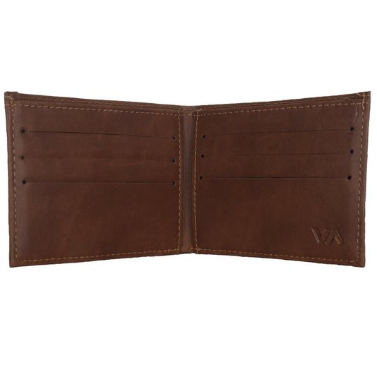 Carteira Rvca Cedar Bifold Ii Marrom