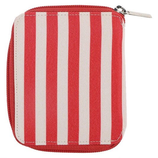 Carteira Volcom Feminina Circus Pistol Vermelho/Bege