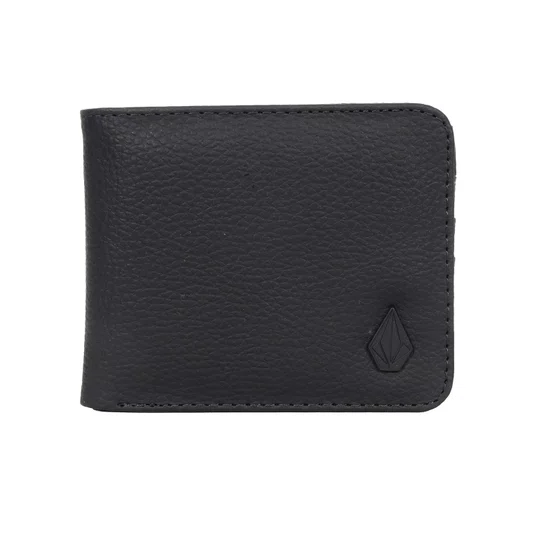 Carteira Volcom Metal Black Stone Preto