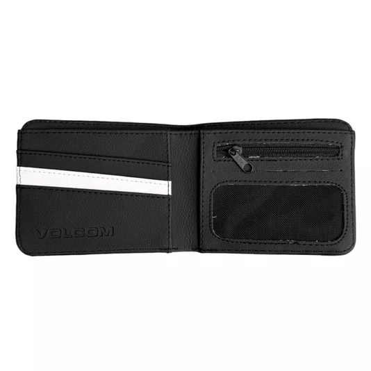 Carteira Volcom Metal Black Stone Preto