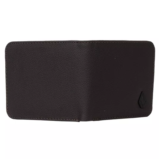 Carteira Volcom Metal Stone Marrom