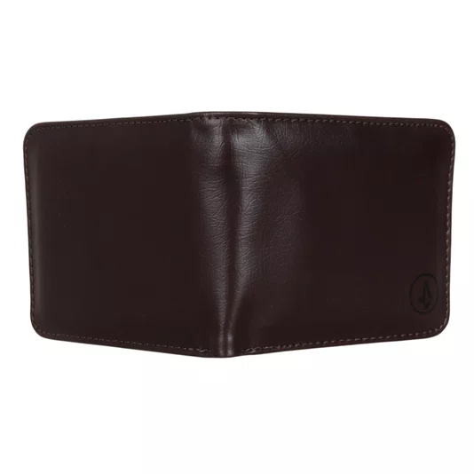 Carteira Volcom Slim Stone Marrom