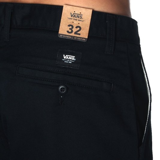 Bermuda Vans Authentic Stretch Preto