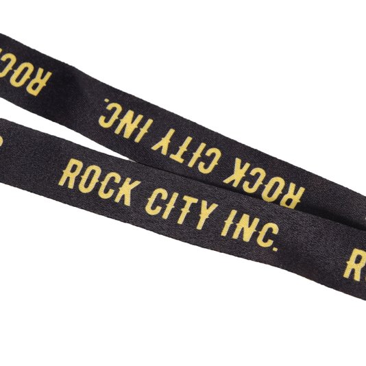Chaveiro Rock City Inc Checker Preto/Amarelo