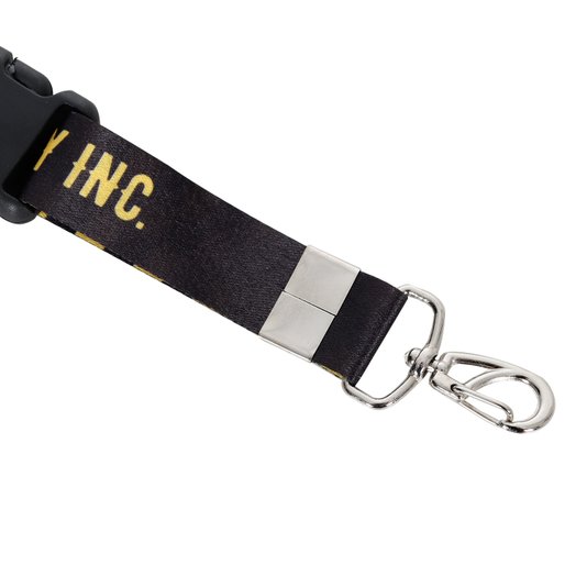 Chaveiro Rock City Inc Checker Preto/Amarelo