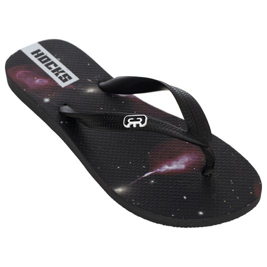 Chinelo Hocks Blend Preto/Colorido