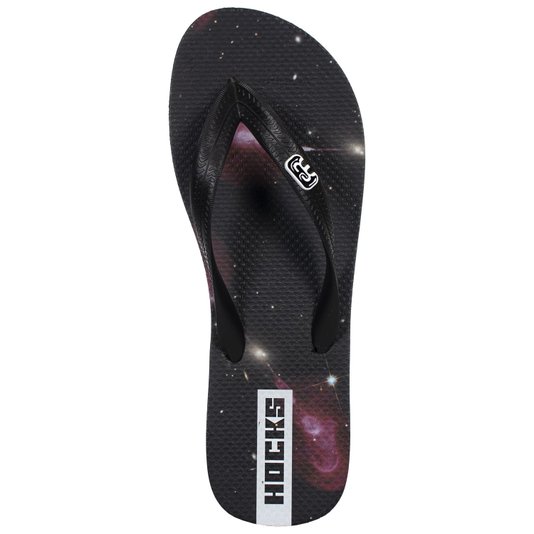 Chinelo Hocks Blend Preto/Colorido