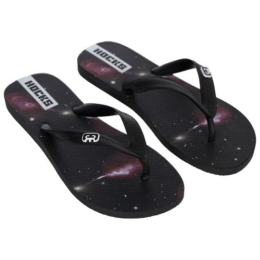 Chinelo Hocks Blend Preto/Colorido