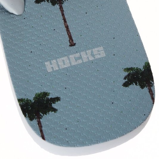 Chinelo Hocks Tropical Azul/Branco