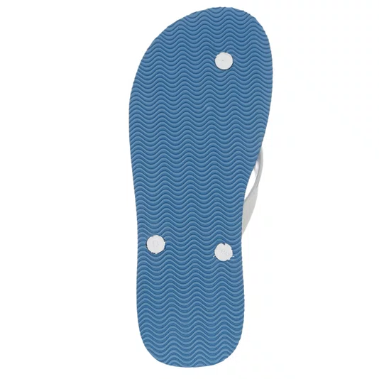 Chinelo Hurley One&Only Denim Azul/Branco