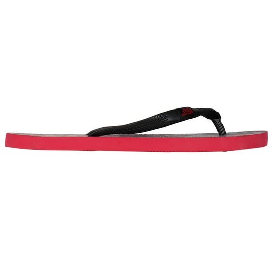 Chinelo Lost Bottons The Man Never Trust Preto/Vermelho