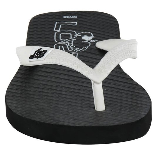 Chinelo Lost  Preto/Branco