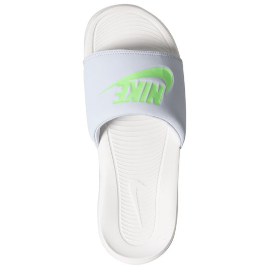 Chinelo Nike Victori One Slide Branco/Cinza/Verde