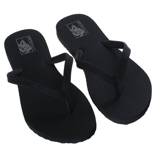 Chinelo Vans Makena Feminino Preto