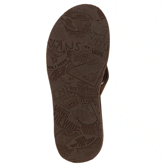 Chinelo Vans Mn Mte Nexpa Preto/Marrom