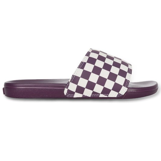 Chinelo Vans Slide-On Wm La Costa Roxo/Branco