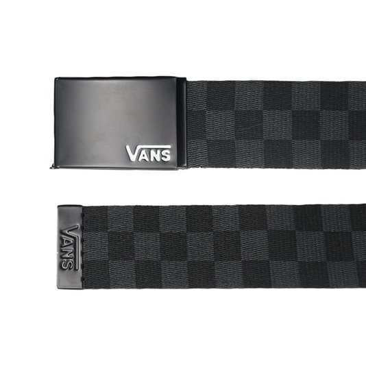 Cinto Vans Deppster Ii Web Preto/Cinza