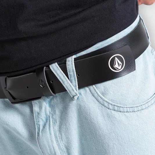 Cinto Volcom Clone Preto