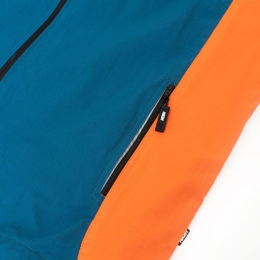 Corta Vento High Company Rain Orange/Night Green Laranja