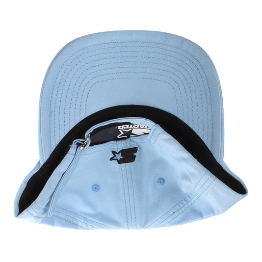 Boné Starter Aba Curva Logo Bordado Azul Claro