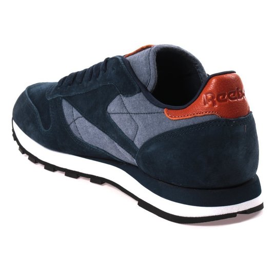 Tênis Reebok Classic Leather Ch Azul Marinho