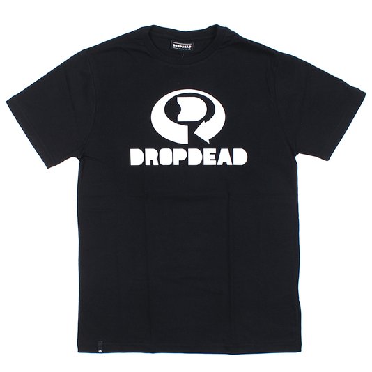 Camiseta Dropdead logo 1 Infantil Preto
