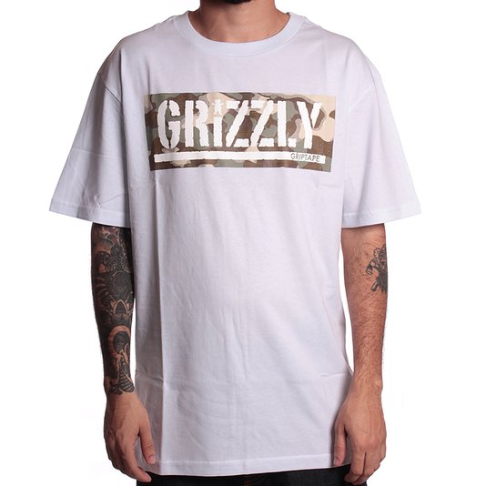 Camiseta Grizzly Sycamore Branco