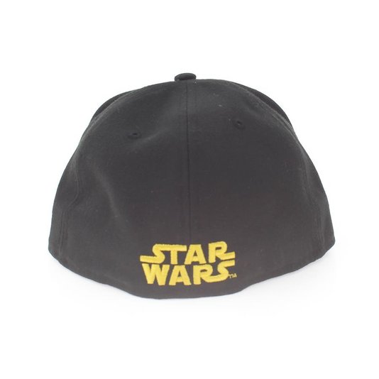 Boné New Era 5950 Viza Print Star Wars  Preto/Amarelo