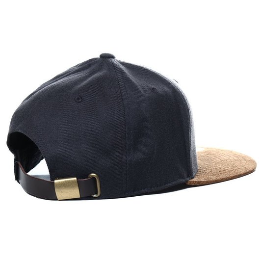 Boné Globe Back Suede Chumbo